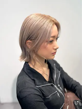 ミディアム カラー suiw /AYAのヘアスタイル