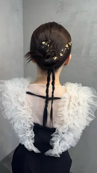 ヘアアレンジ イブ/ 韓国アイドル 再現ヘア/メンズヘアのヘアスタイル
