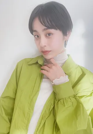 ショート カラー BASSA 下井草店のヘアスタイル