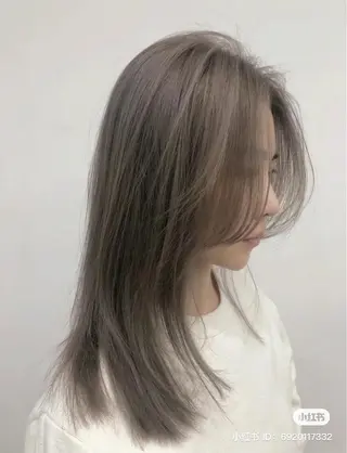 セミロング カラー 鈴木 一貴のヘアスタイル
