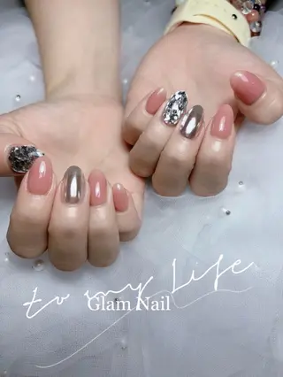 ネイル rina 💖長さ出し専門の店のネイルデザイン