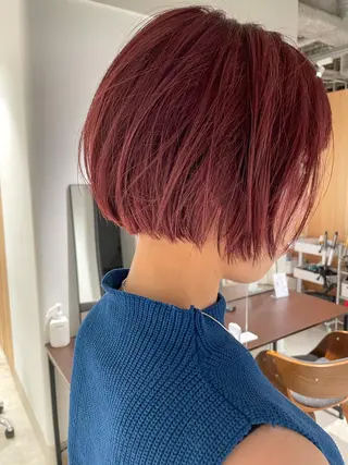 ショート カラー センスをお届けします 大谷将生infpのヘアスタイル
