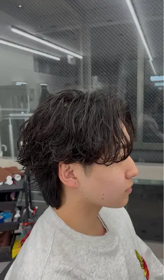メンズ LEO/メンズパーマ 指名率90%のヘアスタイル
