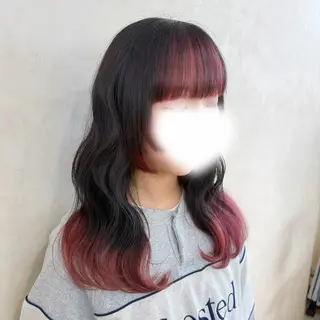 セミロング 山崎 まな🦋🫧のヘアスタイル