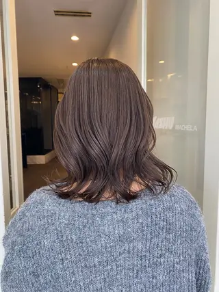 カラー ゆいな/大阪🎀 透明感カラー😳🫧のヘアスタイル