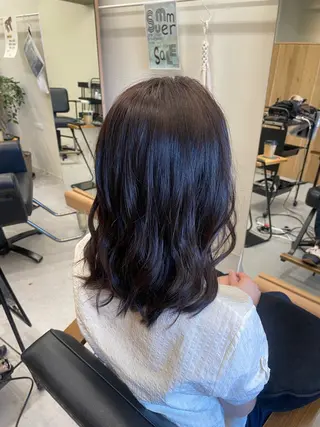 ロング カラー JURI /HUIのヘアスタイル