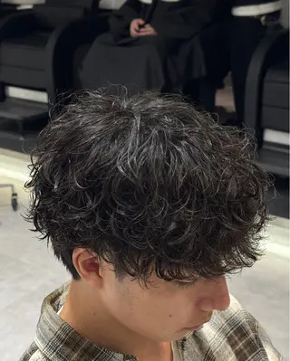 ショート パーマ メンズ fifth 堀内新史のヘアスタイル