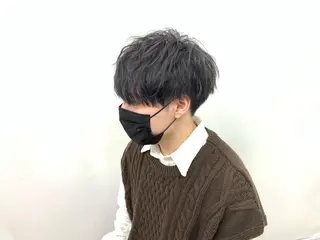 ショート メンズ 波巻き/シャドウ/ レイヤー/ボブ航太のヘアスタイル