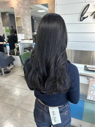 ロング カラー 本尾 空大のヘアスタイル