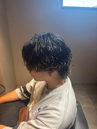 パーマ メンズ 【シャドウパーマ】 メンズCHISAKIのヘアスタイル