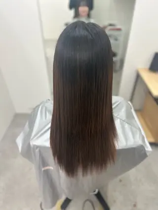 ロング 野水 実栞のヘアスタイル