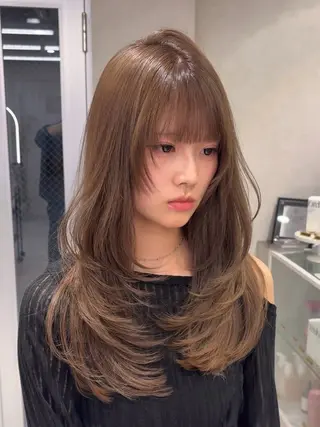 ロング Yuta✂︎ 韓国レイヤー🪽のヘアスタイル