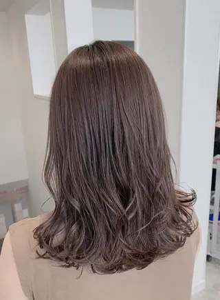 ロング カラー HAREru. モデル募集【戸塚】のヘアスタイル