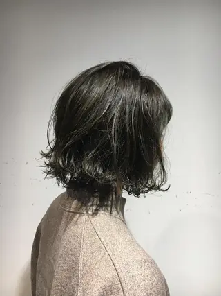 ミディアム カラー 髪質改善ULTOWA ✨松井 美幸のヘアスタイル