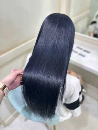 カラー 透明感ツヤカラー/ ゆうな💙のヘアスタイル