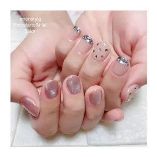 ショート ネイル 🐾enen style 🐾のネイルデザイン