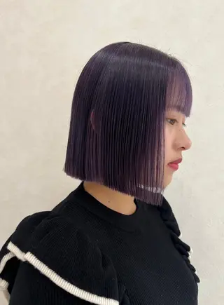 ショート miyuu/ボブ /透明感カラー🥣のヘアスタイル