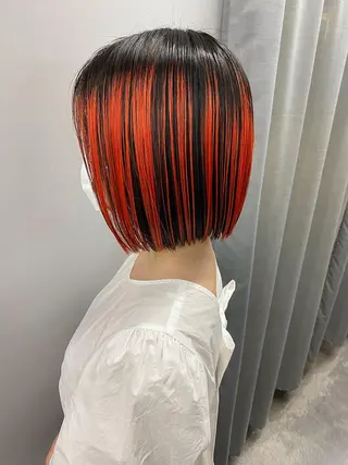 ショート カラー 【痛くないブリーチ】 野村友大のヘアスタイル