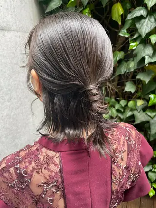 ショート 表参道ヘアアレンジ aiのヘアスタイル