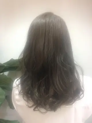 セミロング カラー 🌈白髪ぼかし特化 🌈naokoのヘアスタイル