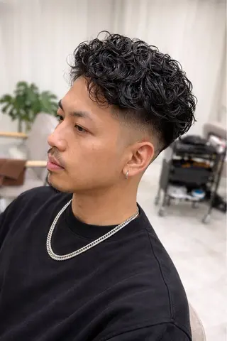 パーマ メンズ 城崎如哉/ /メンズスタイルのヘアスタイル