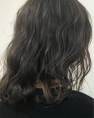 セミロング カラー Lien 深井店のヘアスタイル