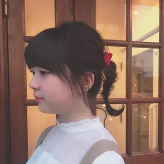 ヘアアレンジ mopa りこのヘアスタイル
