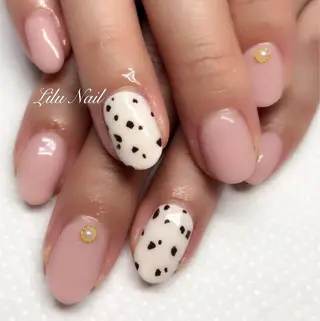 ネイル モチの良さ◉ フィルインネイル♡のネイルデザイン