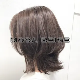 ミディアム カラー パーマ ヘアアレンジ メンズ キッズ ネイル マツエク・マツパ 上品＆韓国風 🥀海心🥀のヘアスタイル