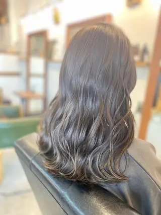ロング カラー 木宮 美緒のヘアスタイル