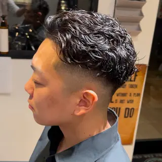 パーマ メンズ メンズサロンGRIT 店長 深山一平のヘアスタイル