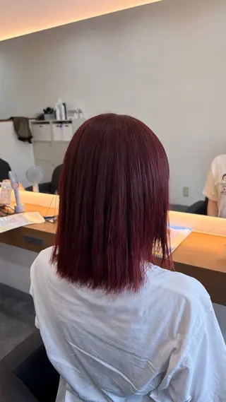 セミロング 神田 姫奈｜郡山 ｜レイヤーカットのヘアスタイル