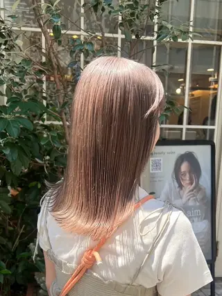 ミディアム カラー 金谷 美幸のヘアスタイル