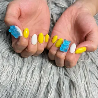 カラー ネイル nail salon LNのネイルデザイン