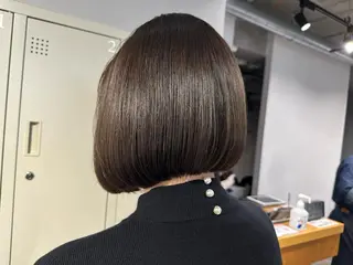 ミディアム ショート・ウルフ✂︎ 安住有咲子のヘアスタイル
