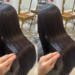 ミディアム 髪質改善 okaのヘアスタイル