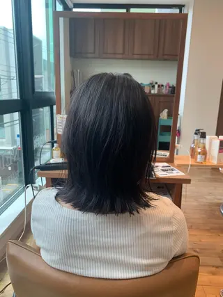 ミディアム 【ANSWER】 渡辺カリン🌼のヘアスタイル