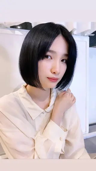 ショート カラー i'll 未空のヘアスタイル