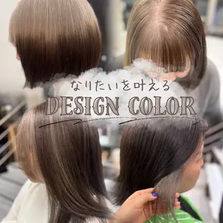 ミディアム カラー ‪🔆‬ハイトーン ‪🔆‬AYAKAのヘアスタイル
