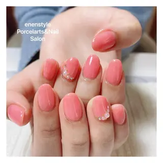 ミディアム ネイル 🐾enen style 🐾のネイルデザイン