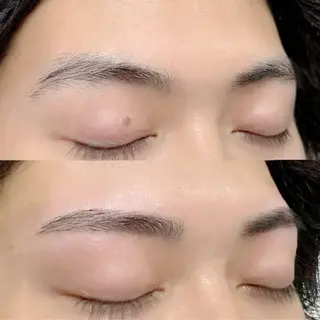 メンズ アイブロウ ホワイトアイ RINOのマツエク・マツパデザイン