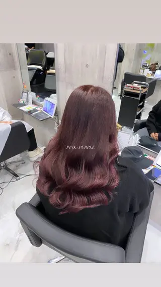 ミディアム カラー パーマ ヘアアレンジ メンズ 最新艶髪トレンド￤ ヘア￤miyu🐒♡のヘアスタイル
