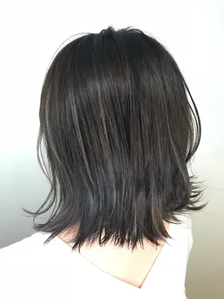 ショート カラー 髪質改善カラー韓国風 レイヤーtudaのヘアスタイル