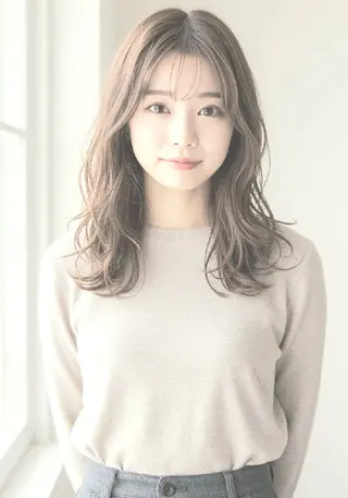 セミロング 小黒泰佑/東銀座 /縮毛矯正特化のヘアスタイル