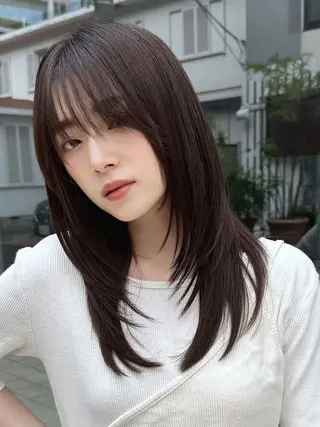 ロング カラー パーマ ヘアアレンジ 艶髪/髪質改善/縮毛 masae🌼のヘアスタイル