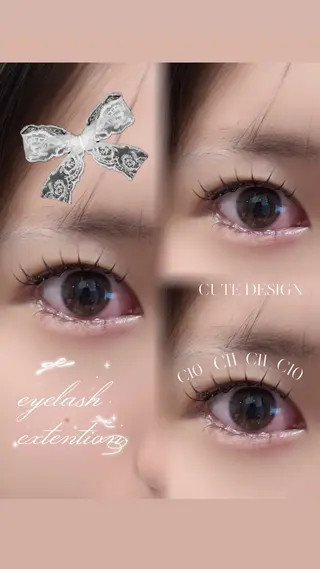 マツエク・マツパ aya🎀JR茨木/ マツエク/まつパ🎀のマツエク・マツパデザイン