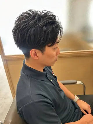 ショート メンズ 久木原 ゆりのヘアスタイル