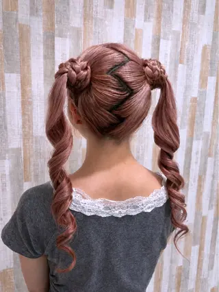 ロング EARTH平塚 🎀白石 りおん🤍のヘアスタイル