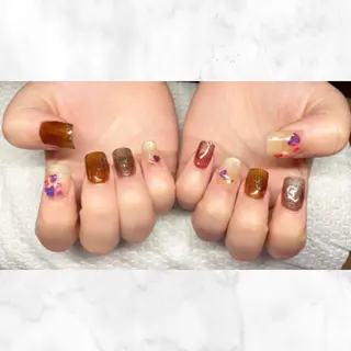 ネイル saki/日野市豊田 /うるちゅるネイルのネイルデザイン