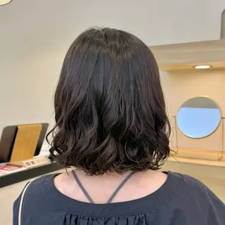 ショート パーマ ナチュラルhair 🫧いぎあやかのヘアスタイル